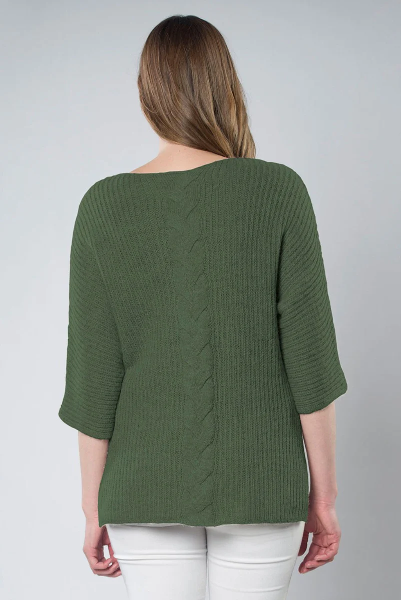Abigail 100% Baby Llama Sweater - Image 2
