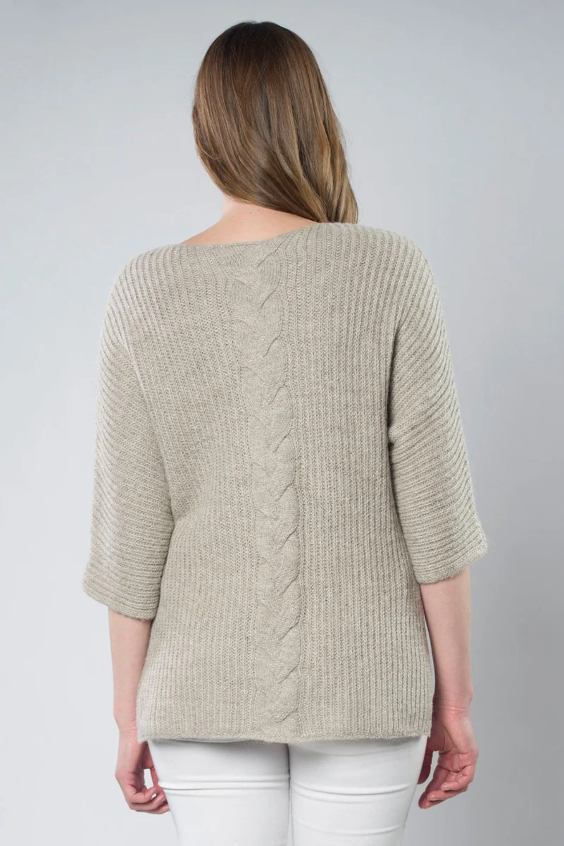 Abigail 100% Baby Llama Sweater - Image 8