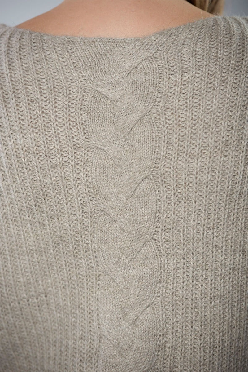 Abigail 100% Baby Llama Sweater - Image 9