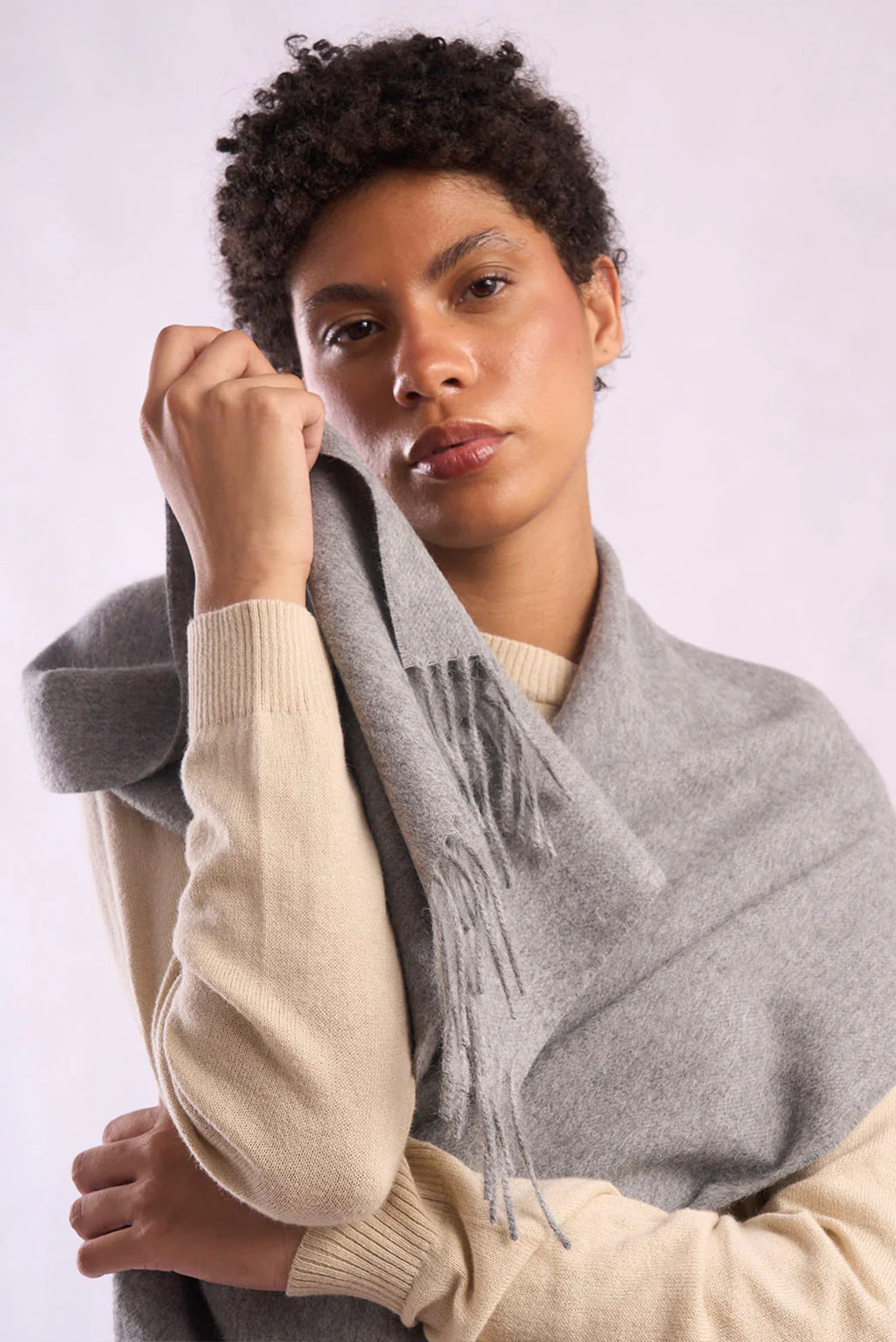 AC Classic Baby Alpaca Scarf - Image 15