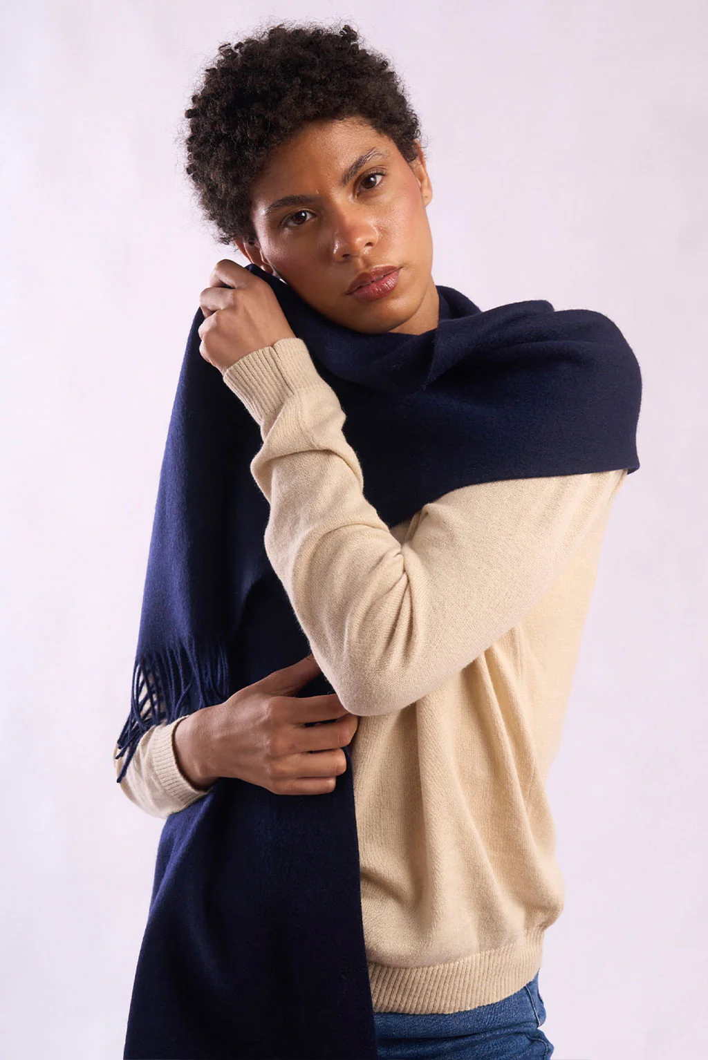 AC Classic Baby Alpaca Scarf - Image 17