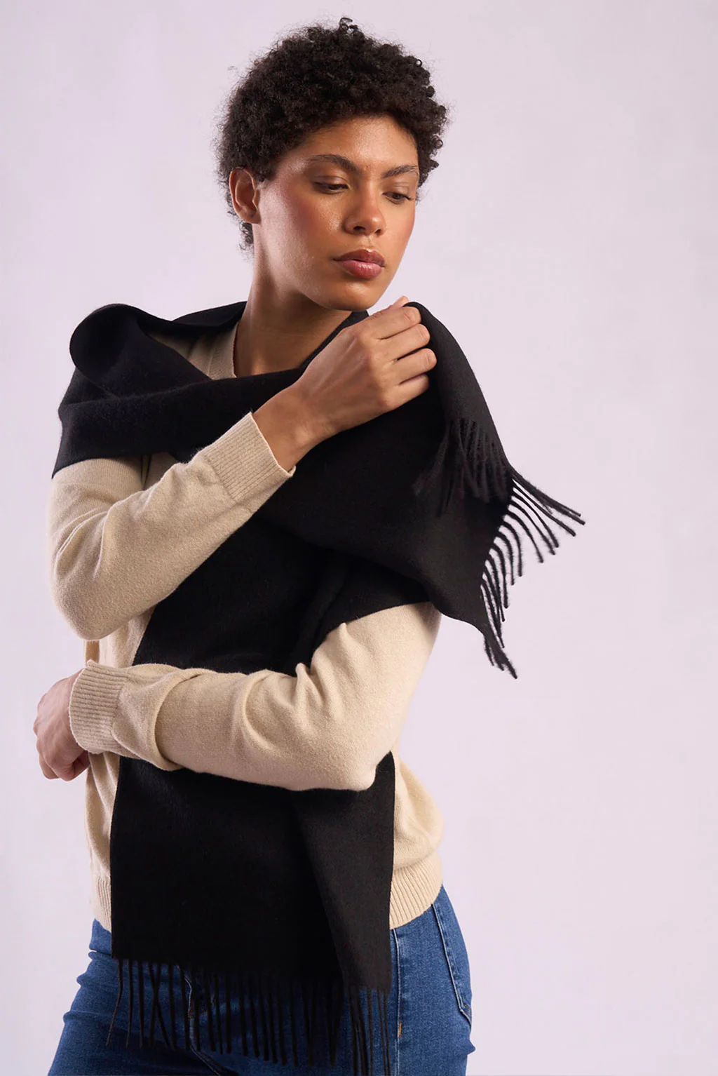 AC Classic Baby Alpaca Scarf - Image 20