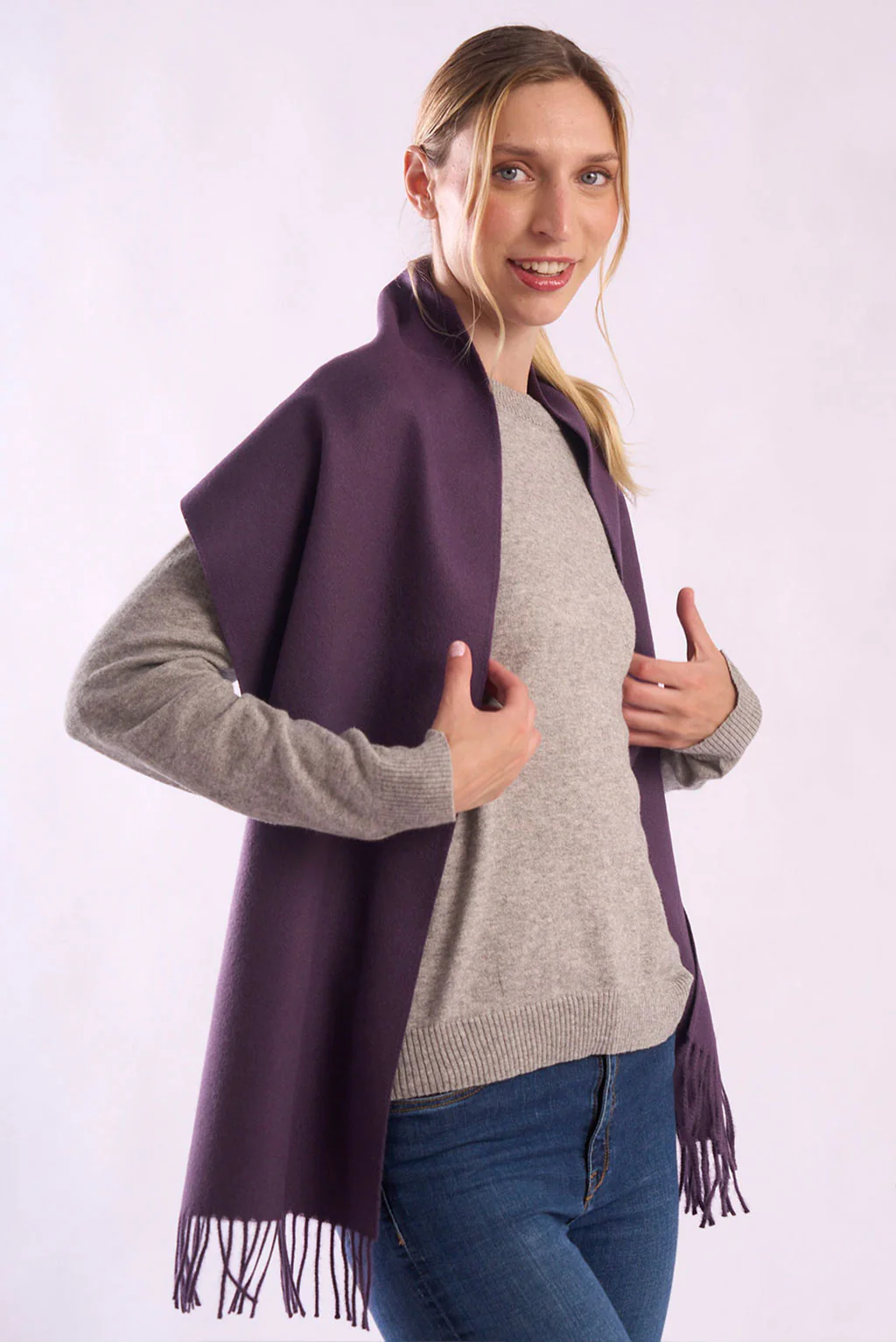 AC Classic Baby Alpaca Scarf - Image 5