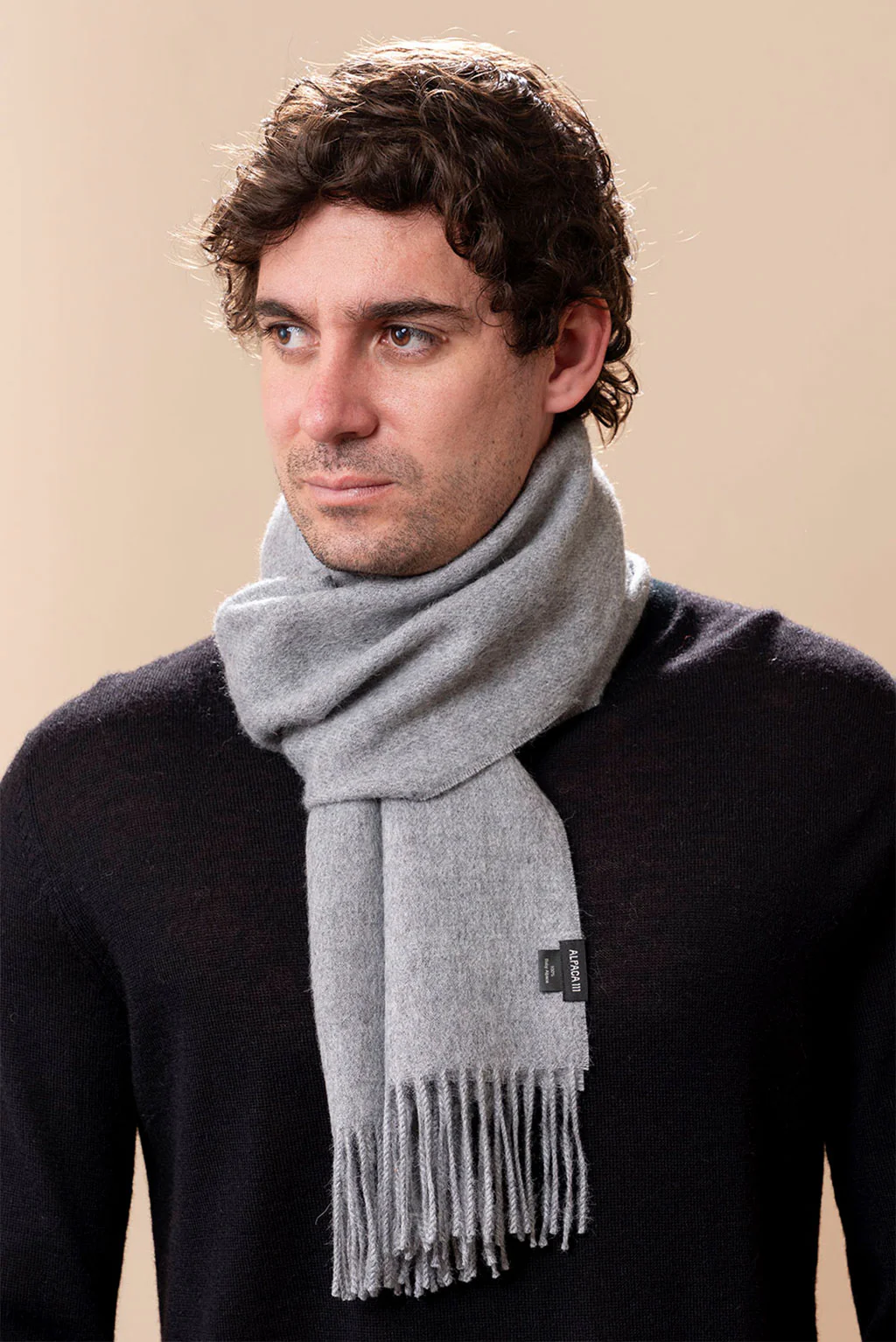 AC Classic Baby Alpaca Scarf - Image 2
