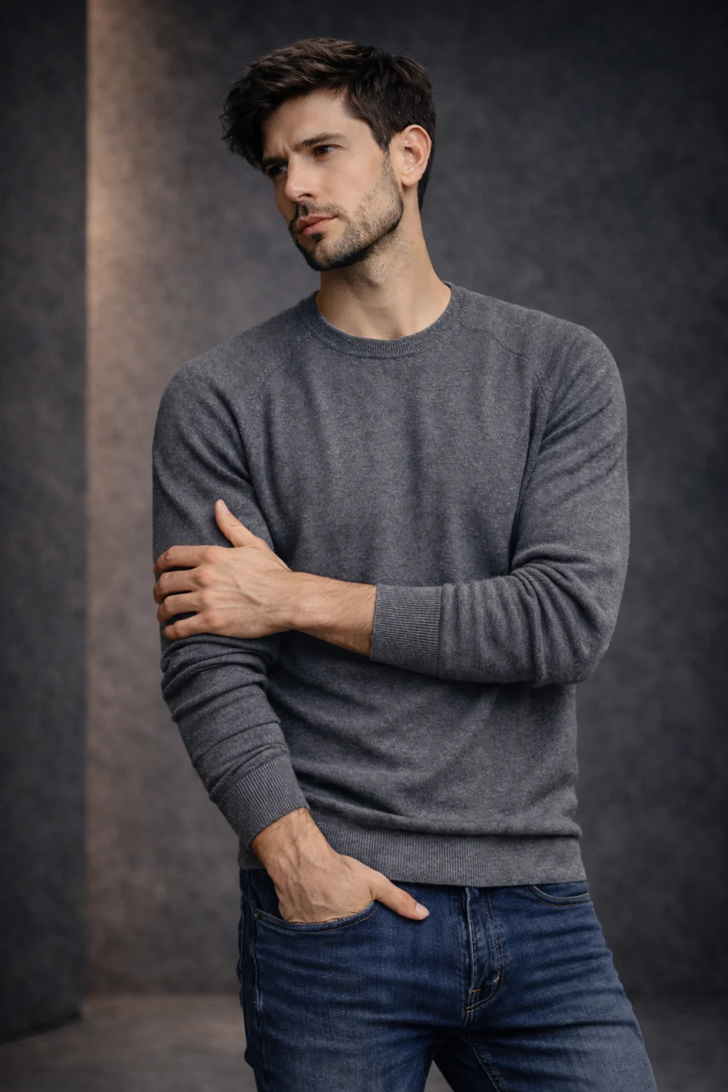 Adolph 100% CashLlama Sweater - Image 3
