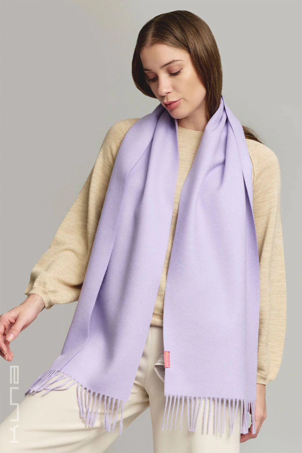 Adrian Baby Alpaca Scarf - 24 - Image 5