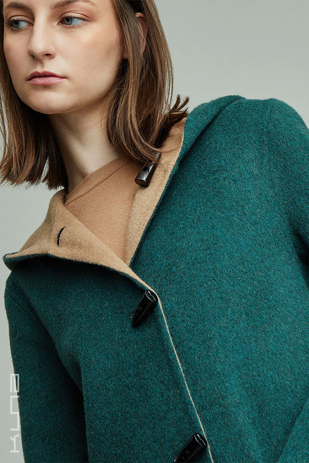 Alaia Reversible Baby Alpaca Coat - Image 4
