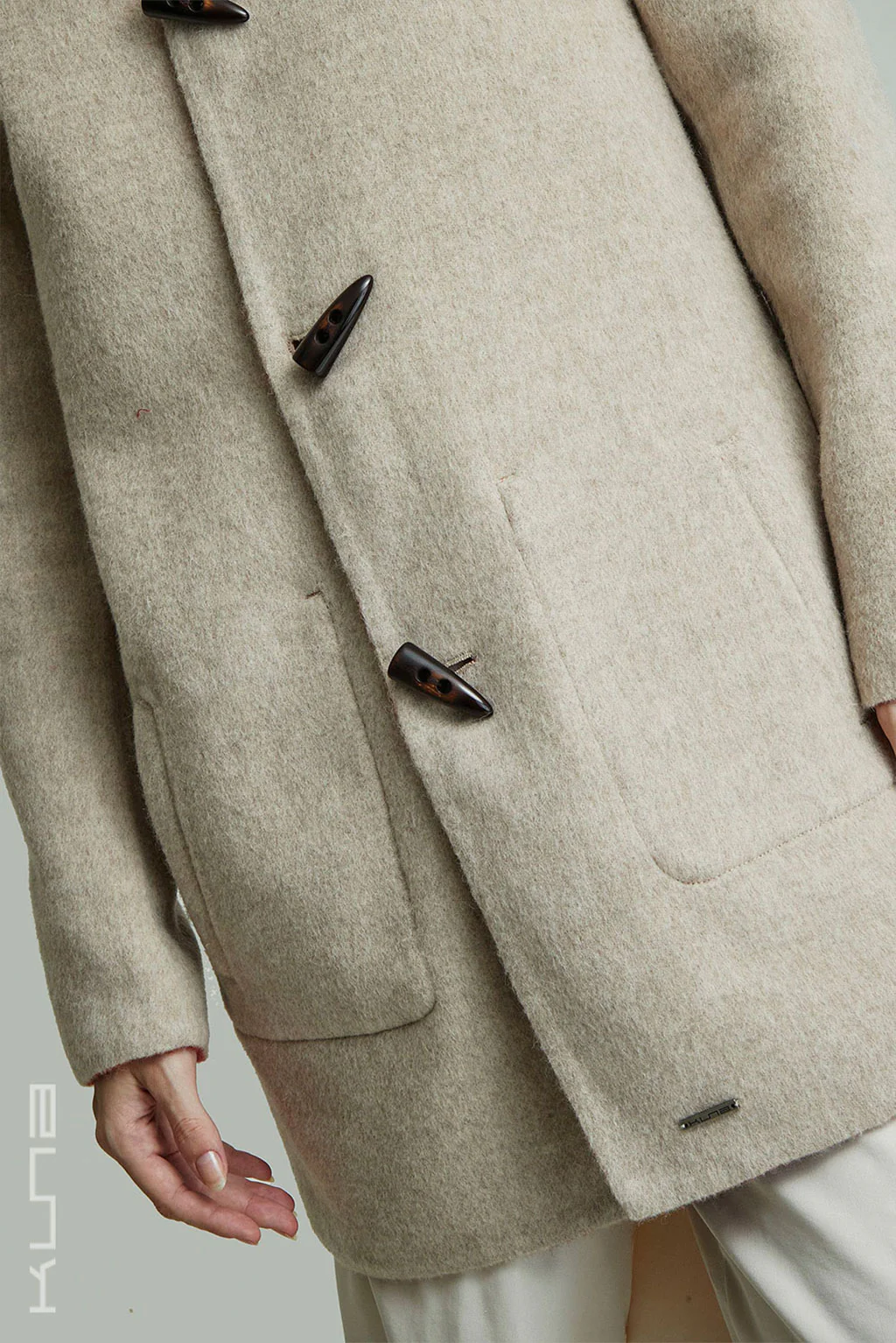 Alaia Reversible Baby Alpaca Coat - Image 23