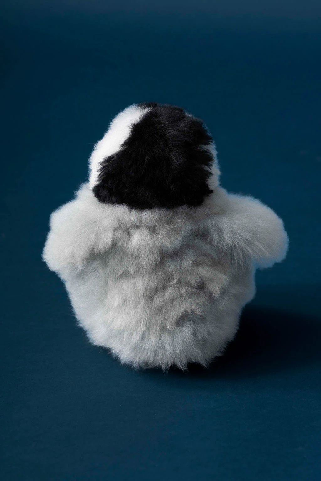 Alpaca Fur Penguin Toy - Image 3