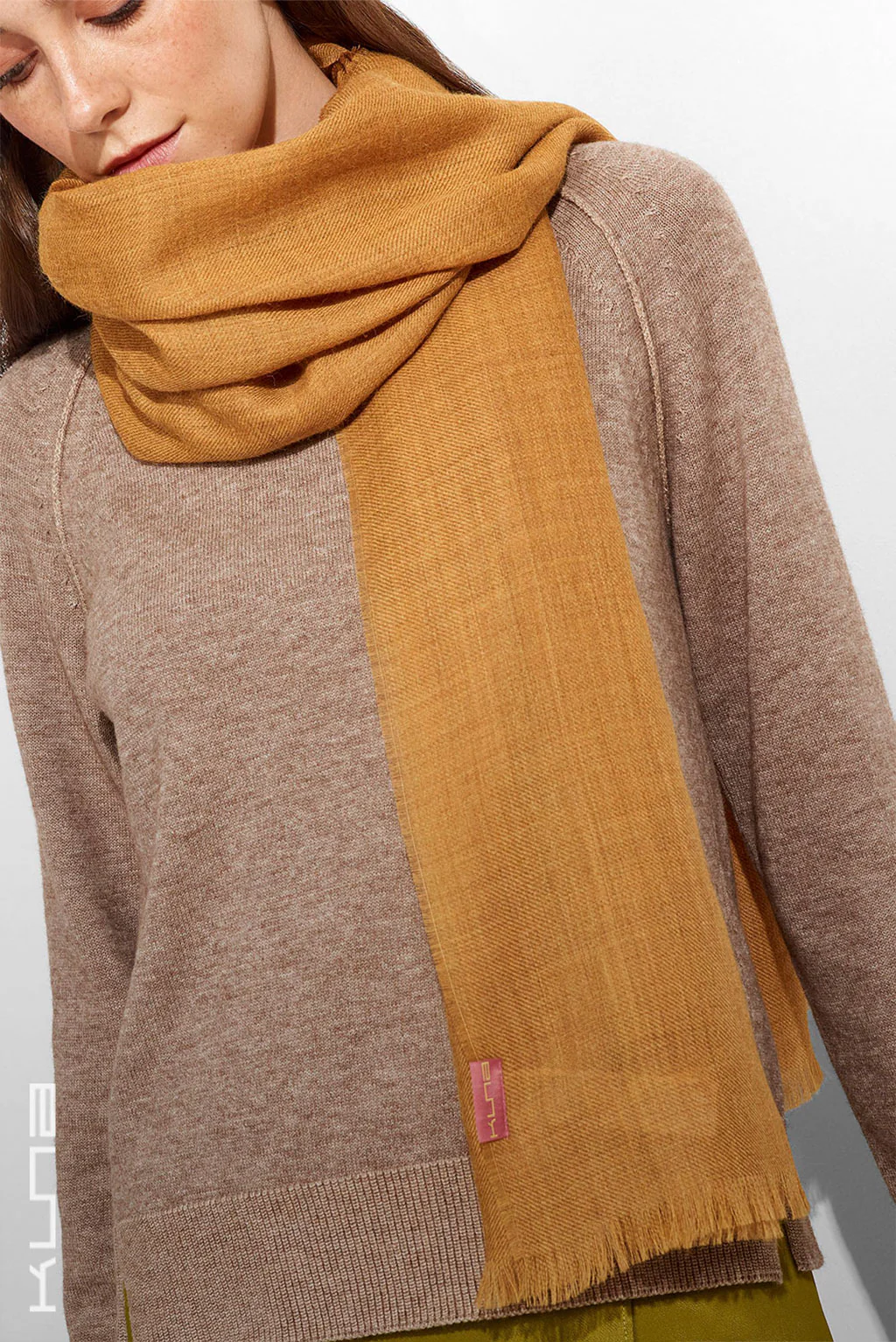 Amareto Baby Alpaca Shawl - Image 2