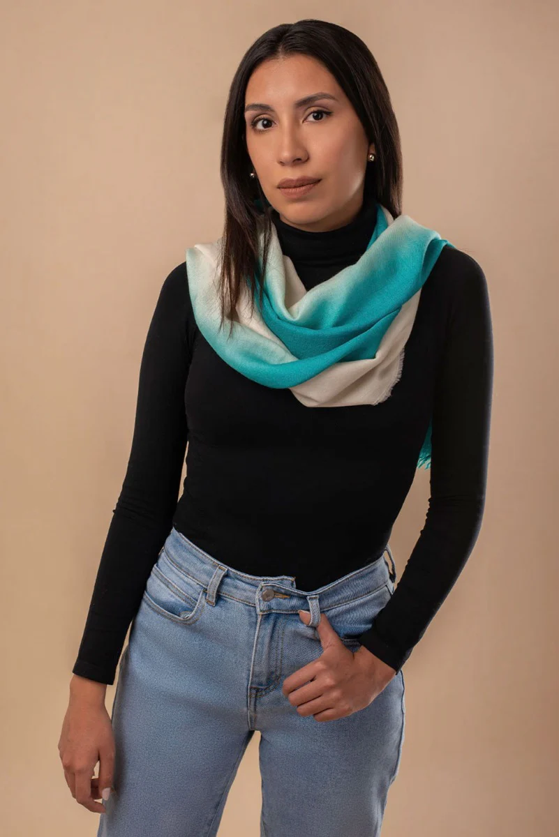 Anabelle Baby Alpaca & Silk Shawl - Image 5