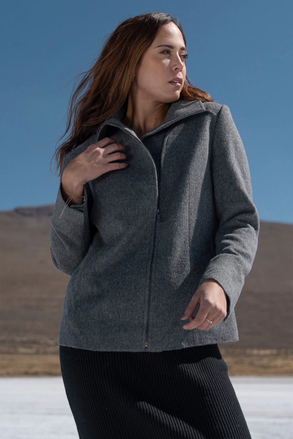 Anette Baby Alpaca Jacket - Image 5