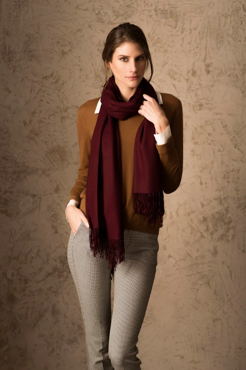 Bellinzona 100% Vicuna Shawl - Image 17