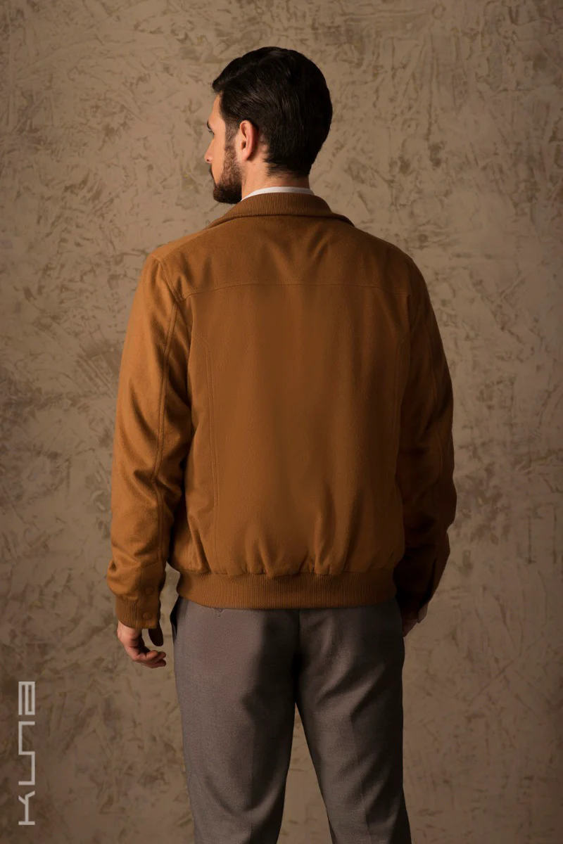 Benedict 100% Vicuna Bomber Jacket - Image 2