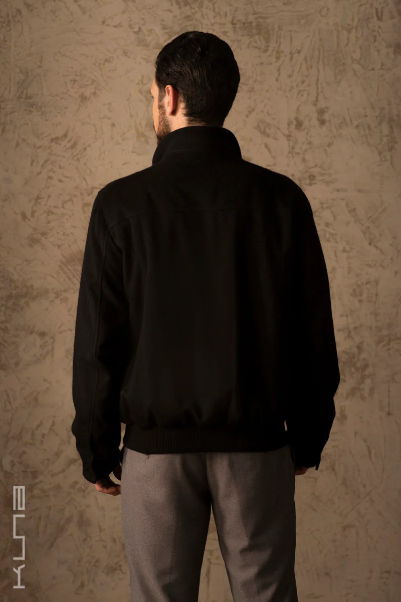Benedict 100% Vicuna Bomber Jacket - Image 6