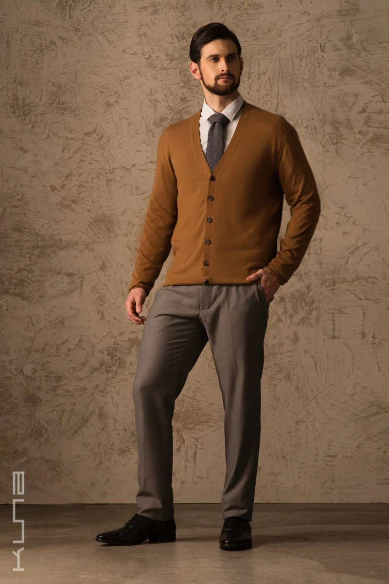 Bernard 100% Vicuna Sweater Cardigan - Image 3