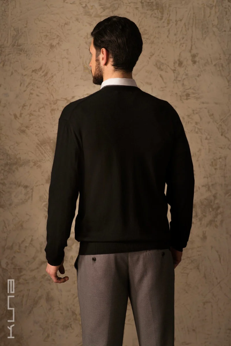 Bernard 100% Vicuna Sweater Cardigan - Image 7