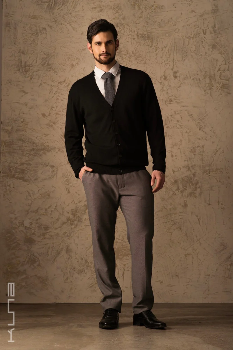 Bernard 100% Vicuna Sweater Cardigan - Image 8