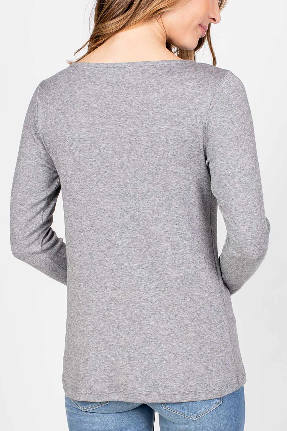Boatneck Organic Cotton T-Shirt - Image 4