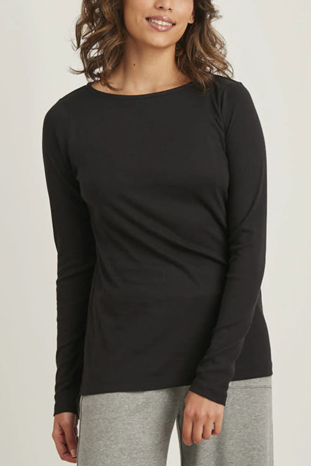 Boatneck Organic Cotton T-Shirt - Image 5