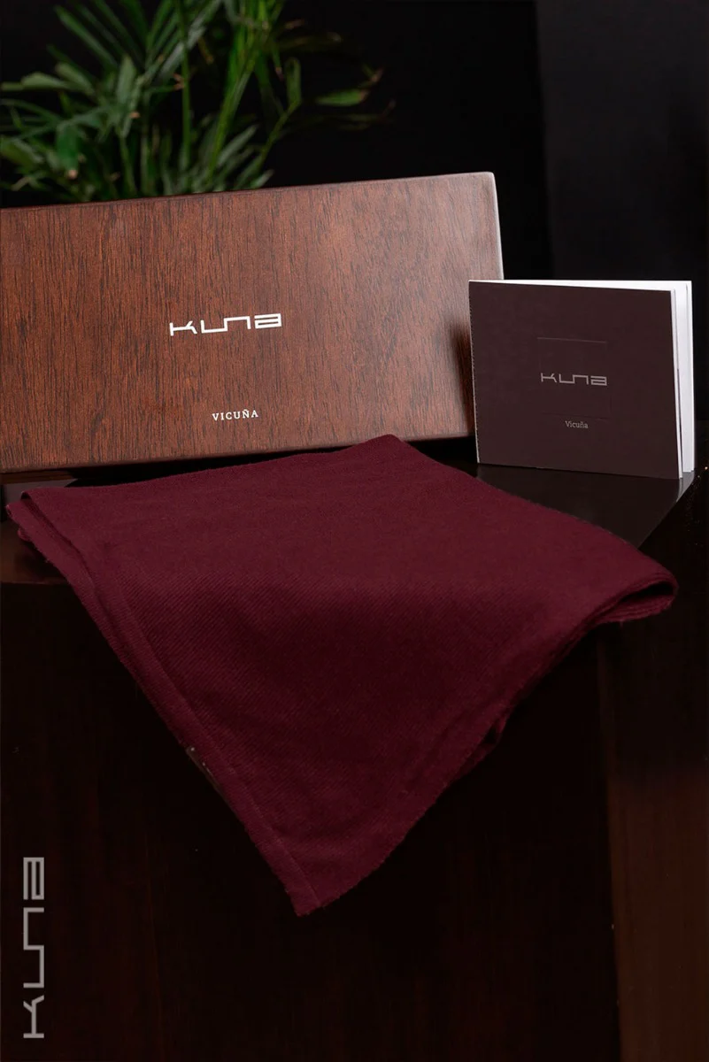 Bouveret 100% Vicuna Knit Shawl - Image 5