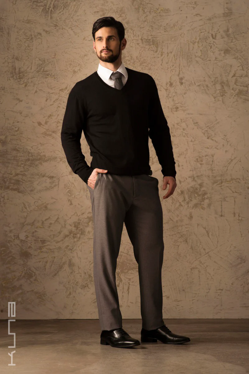Brian 100% Vicuna Sweater - Image 8