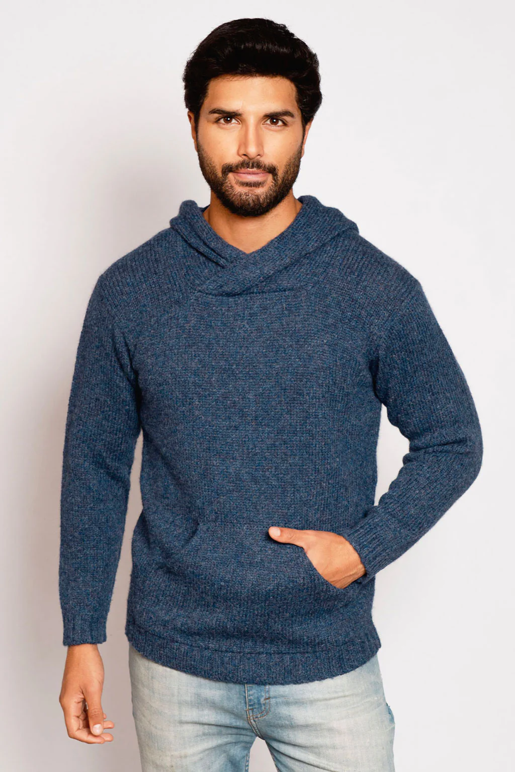 Brian Alpaca Hoodie Pullover - Image 8