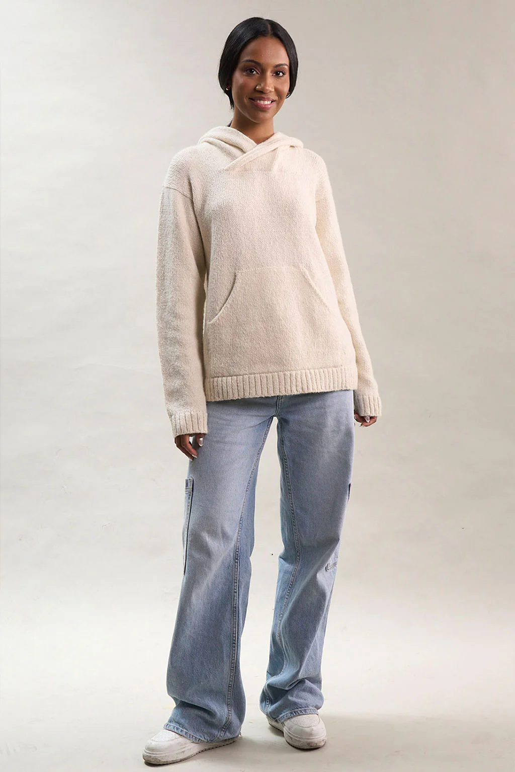 Briana Alpaca Hoodie Pullover - Image 15