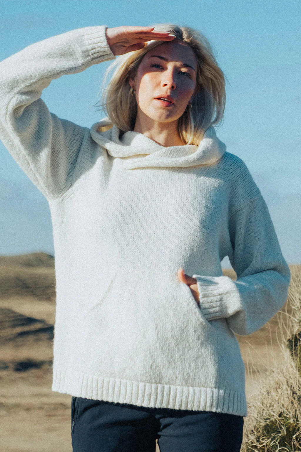 Briana Alpaca Hoodie Pullover - Image 18