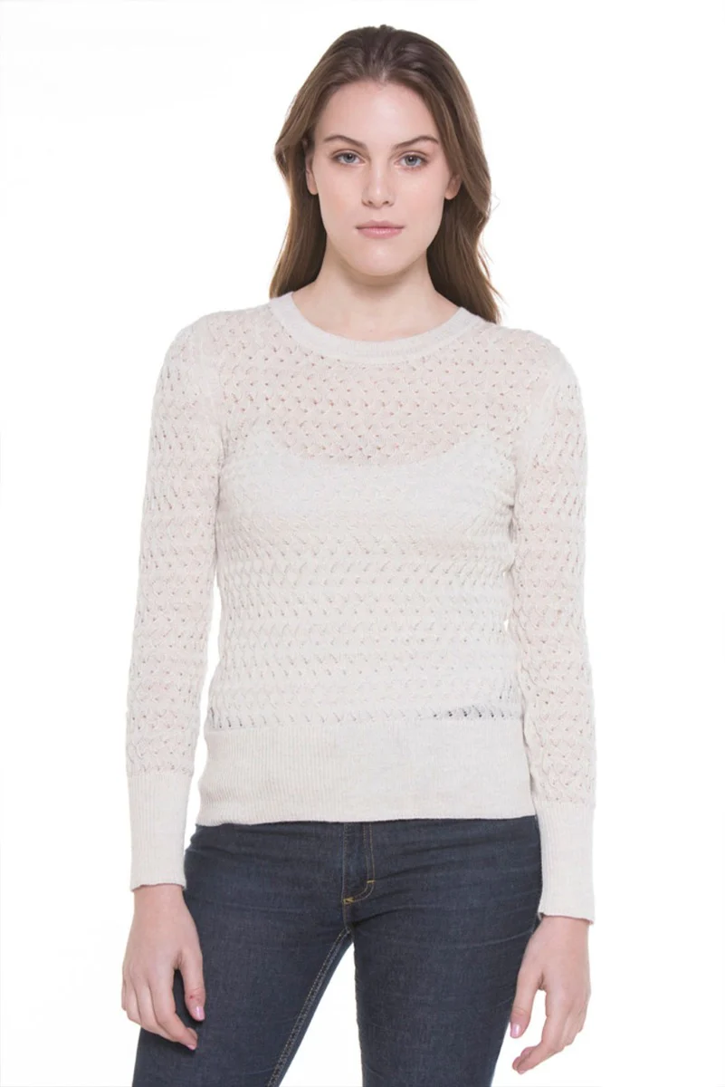 Camille 100% Cashllama Crew-Neck Sweater - Image 3