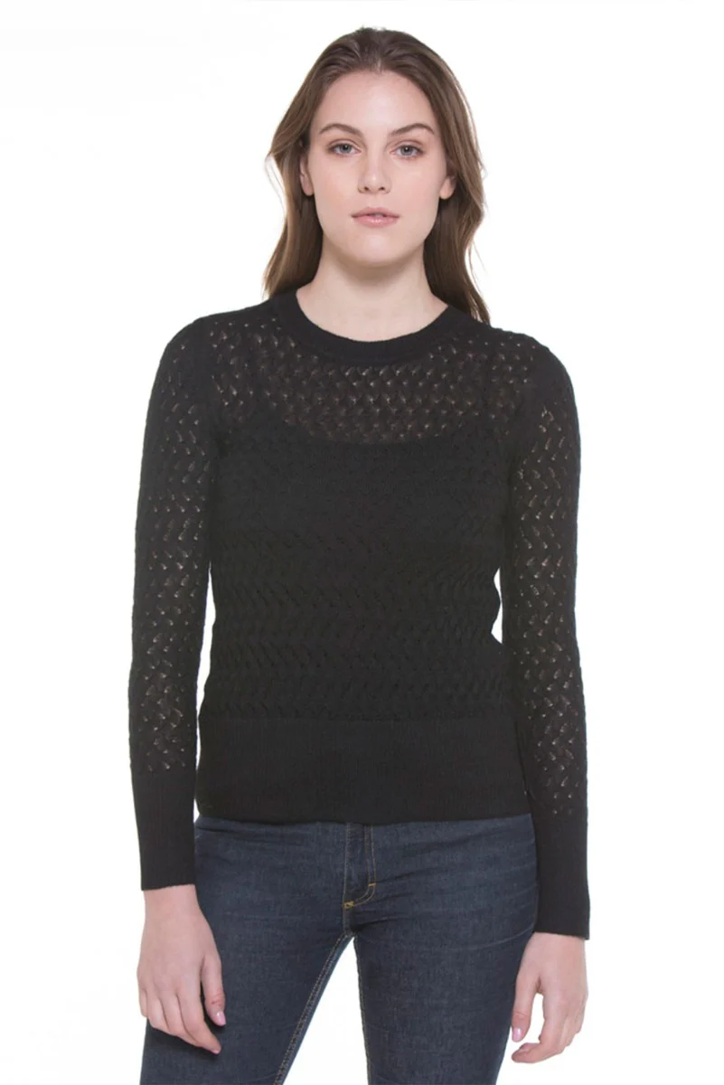 Camille 100% Cashllama Crew-Neck Sweater - Image 6