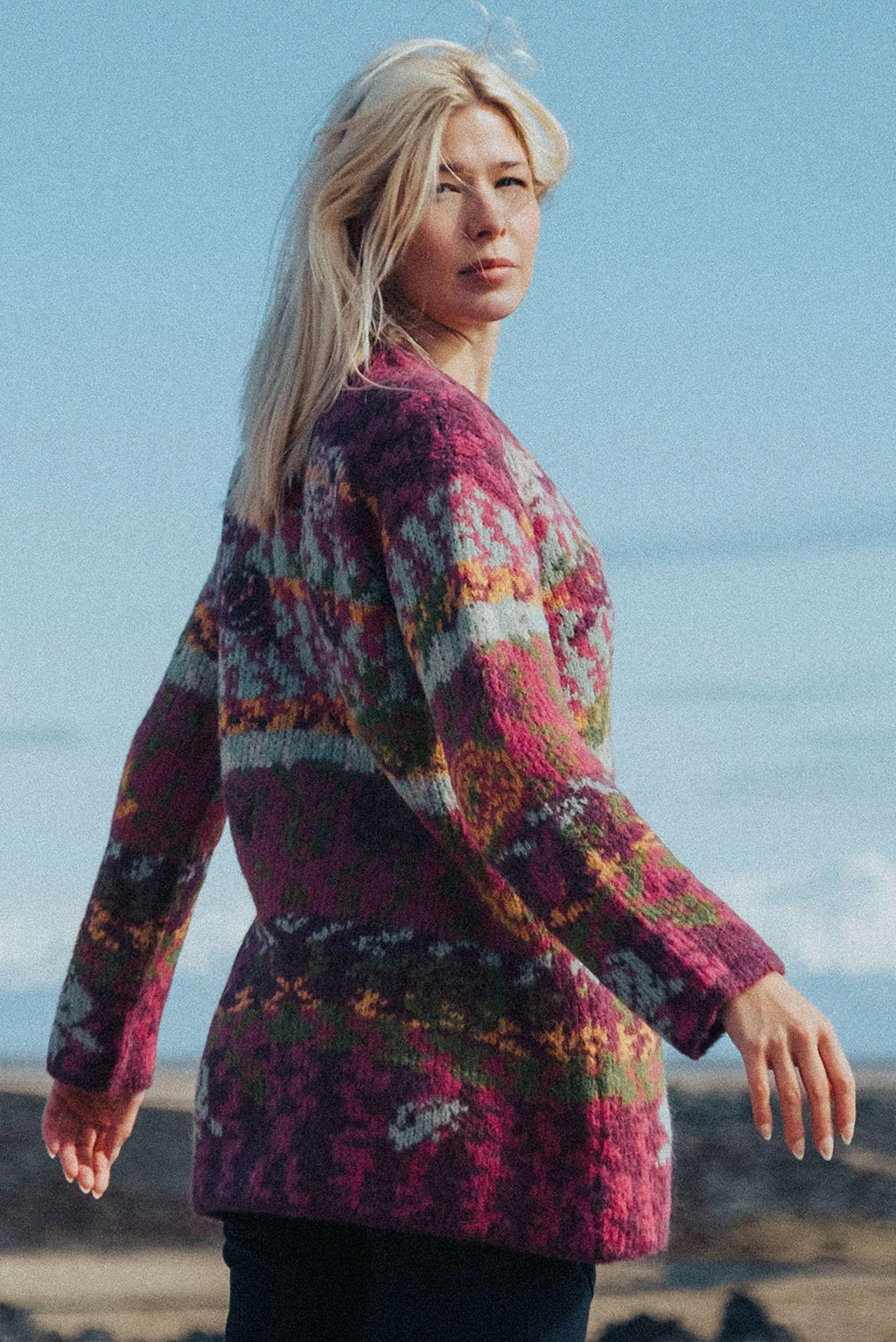 Caraveli Alpaca Cardigan - Image 2