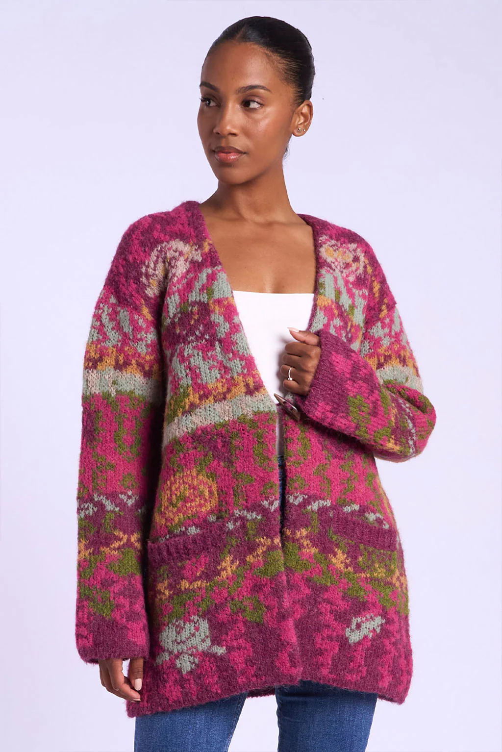 Caraveli Alpaca Cardigan - Image 3