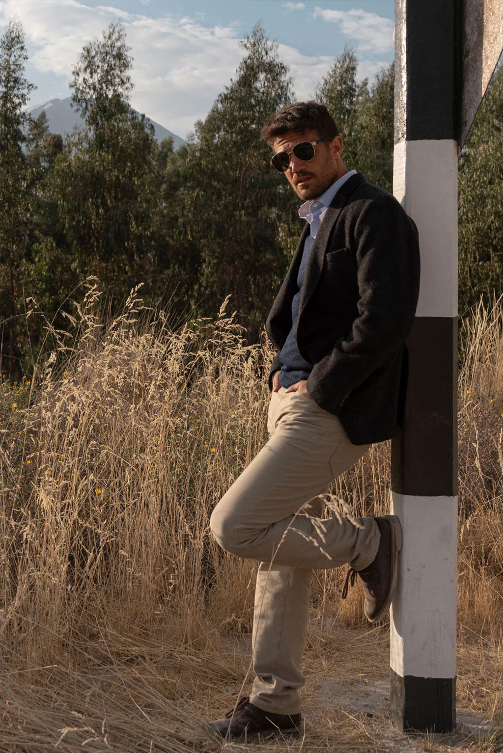 Classic Baby Alpaca Blazer for Men - Image 2