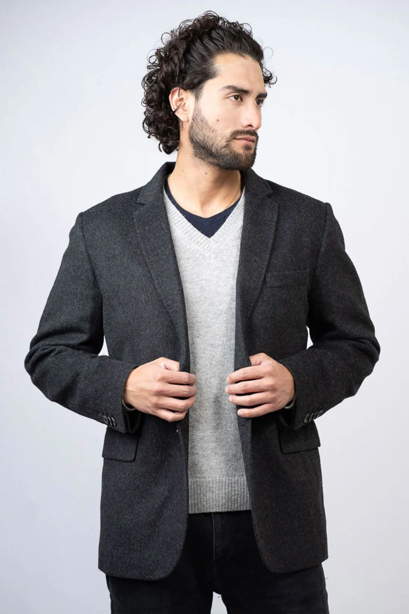 Classic Baby Alpaca Blazer for Men - Image 5