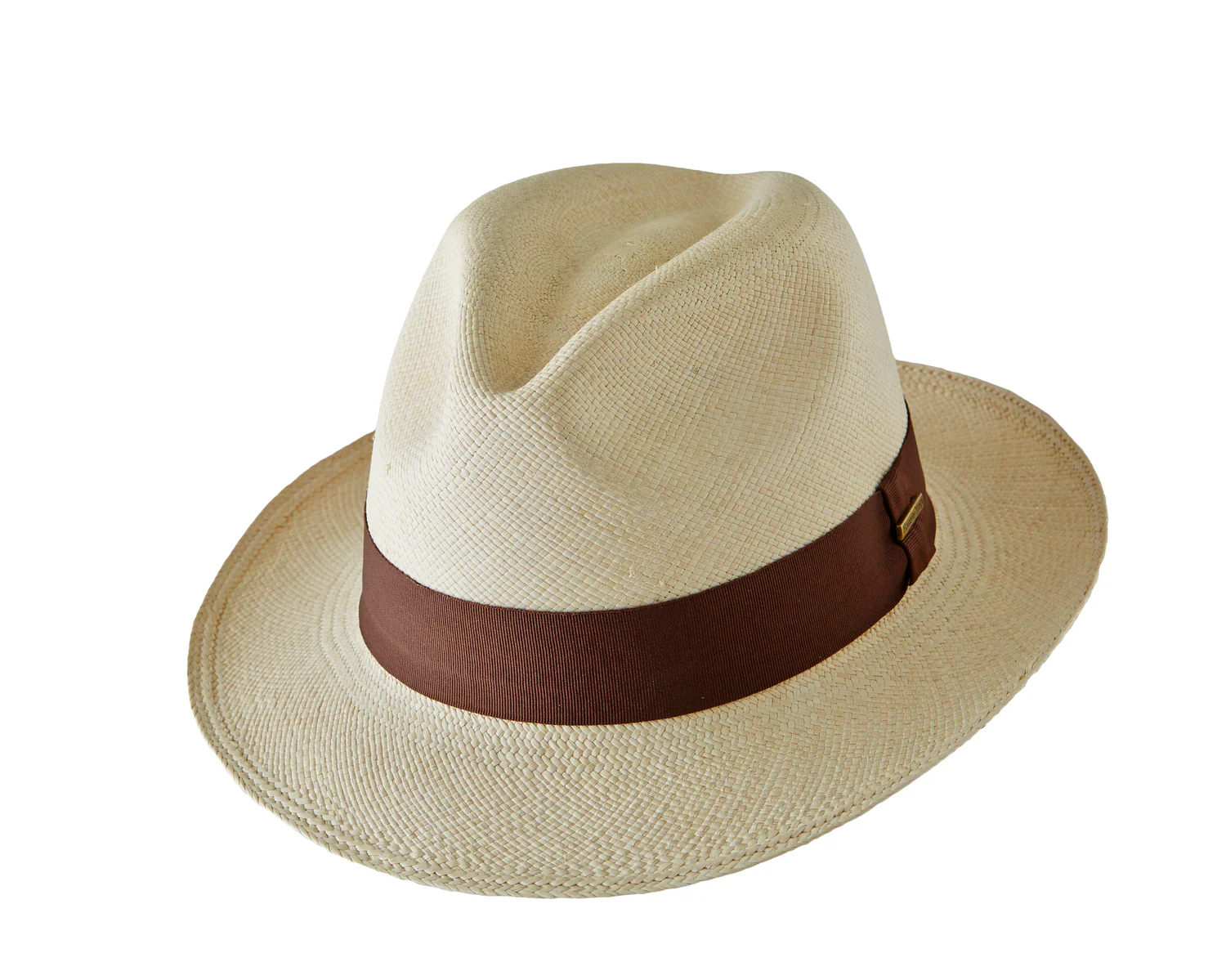 Montecristi Panama Hat Classic Fedora Standard Weave - Image 6