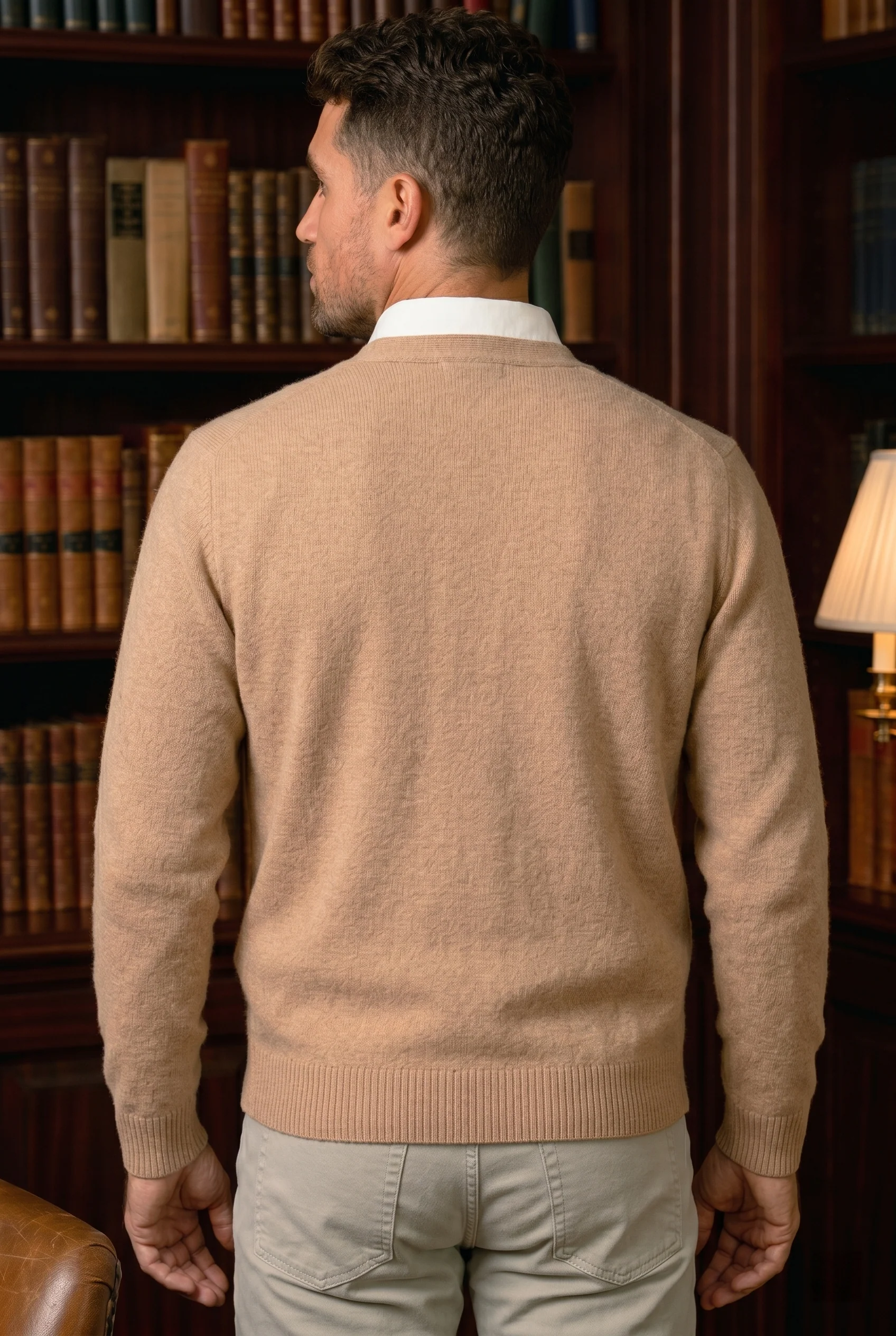 Classic Men Cardigan - Image 2