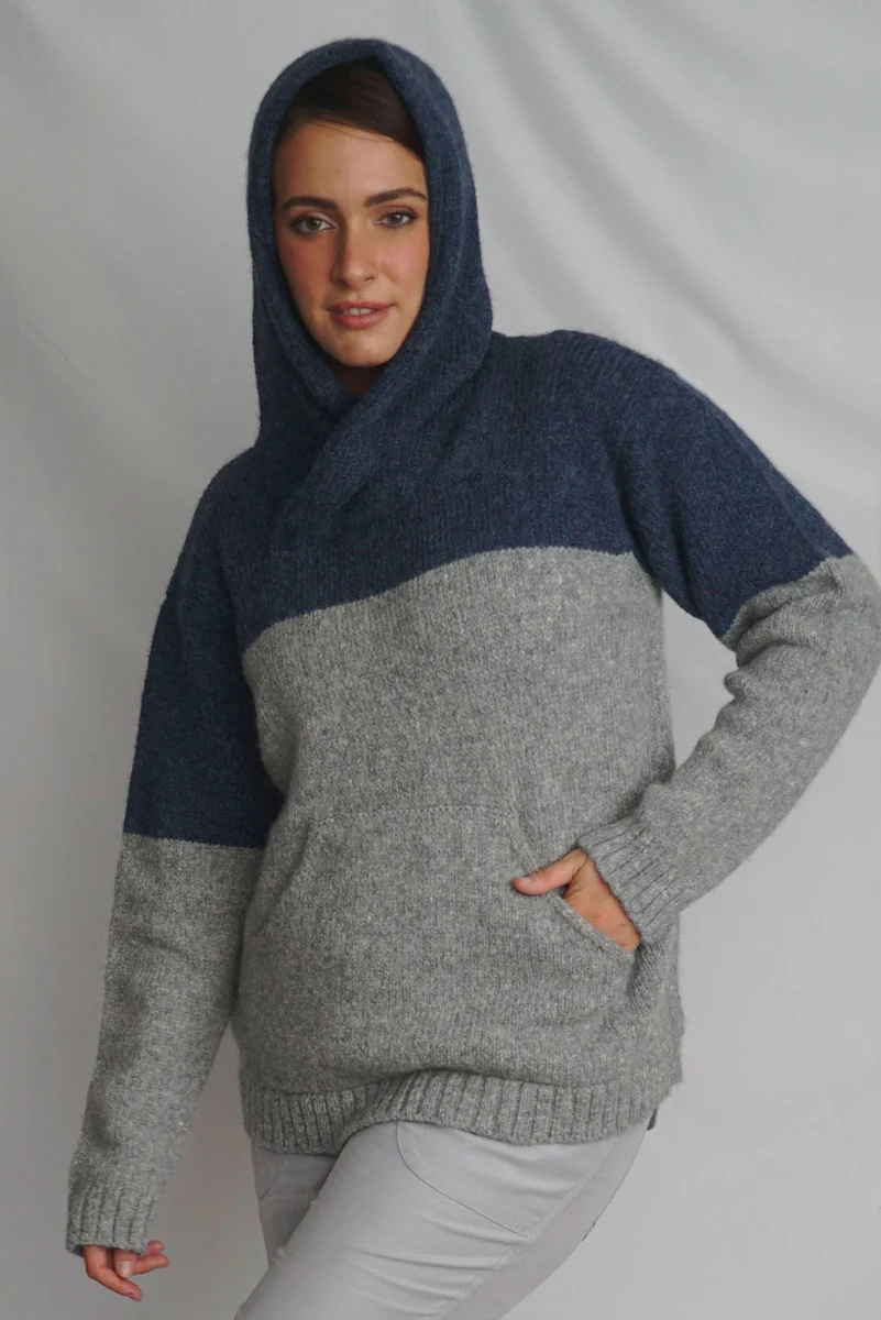 Coraline Alpaca Hoodie Pullover - Image 3