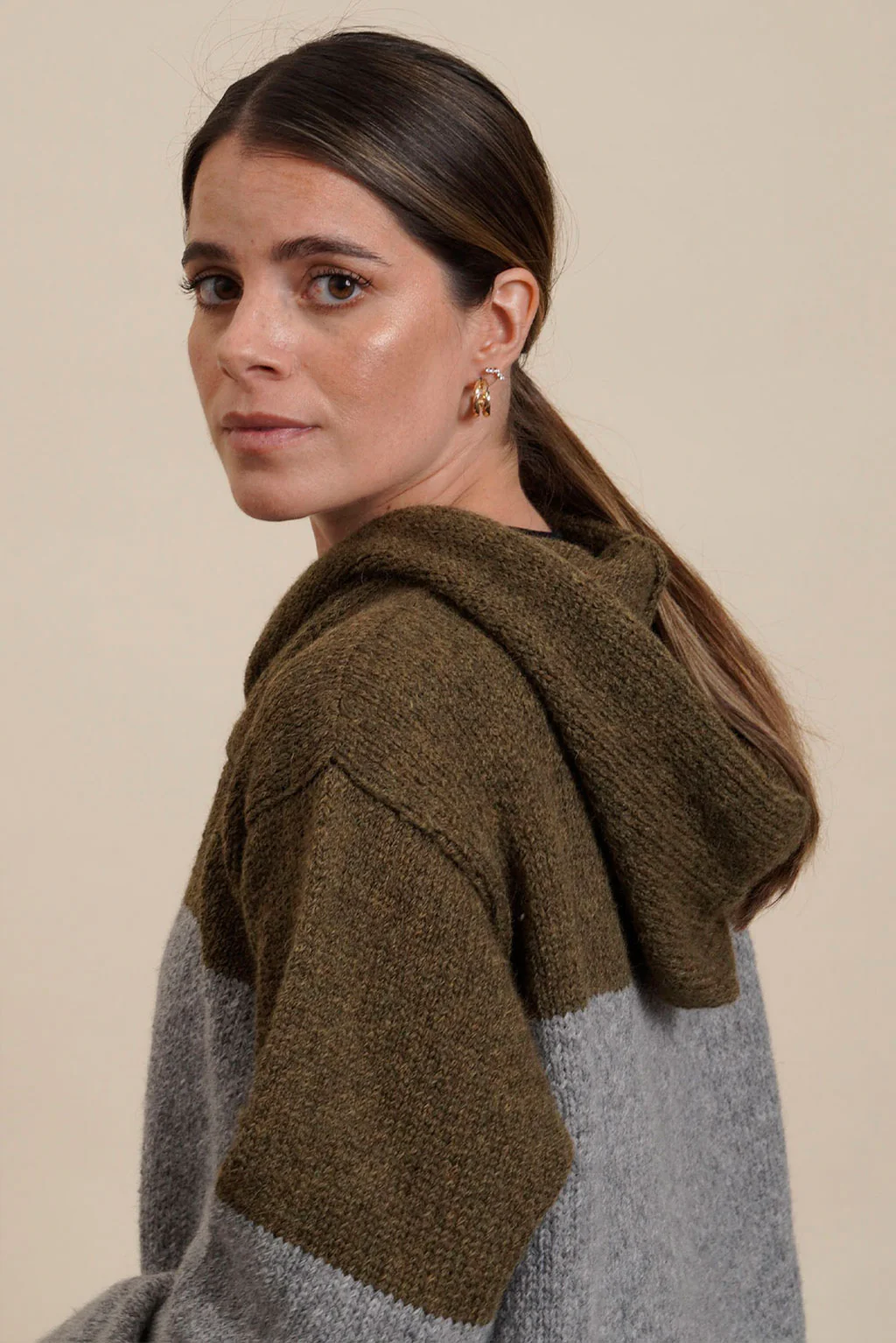 Coraline Alpaca Hoodie Pullover - Image 2