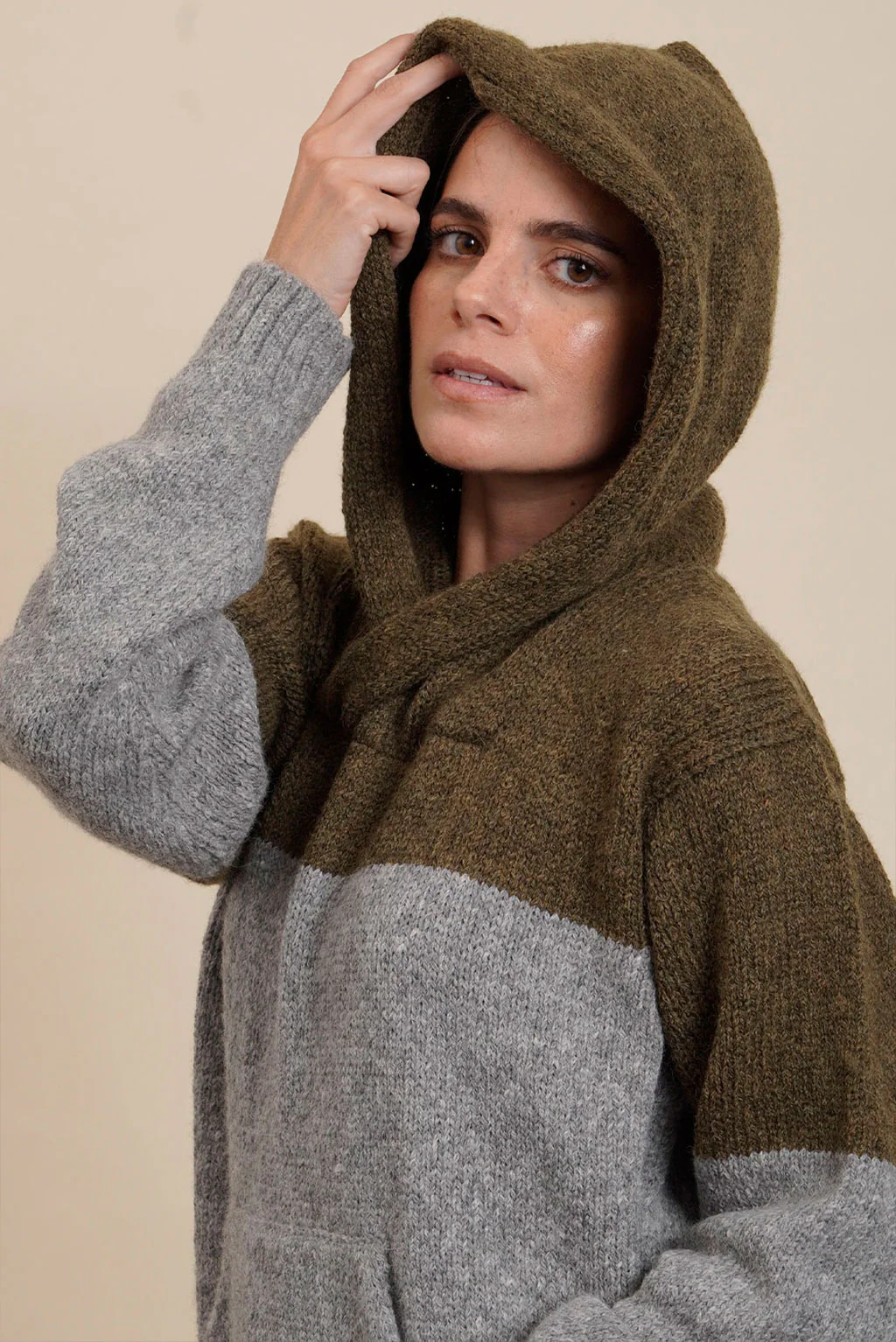 Coraline Alpaca Hoodie Pullover - Image 4
