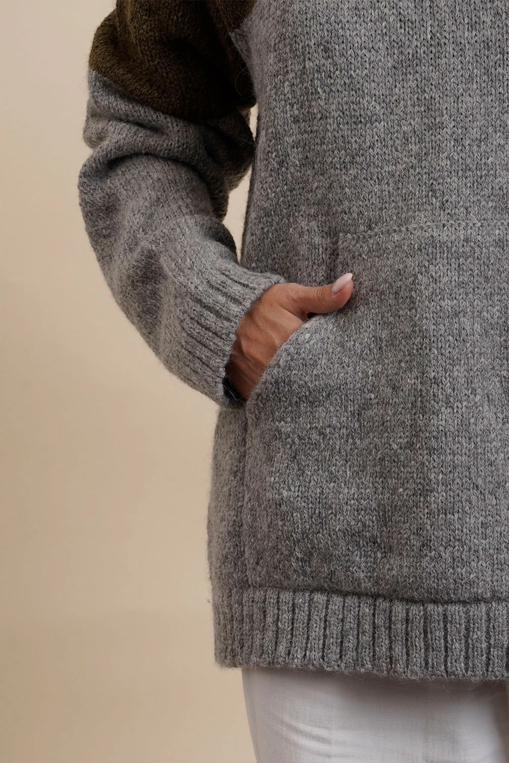 Coraline Alpaca Hoodie Pullover - Image 5