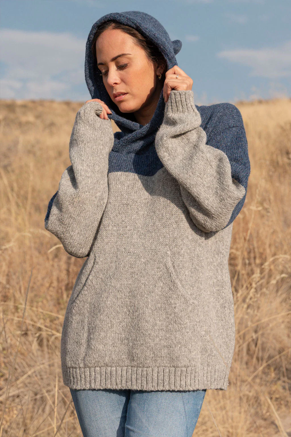 Coraline Alpaca Hoodie Pullover - Image 9