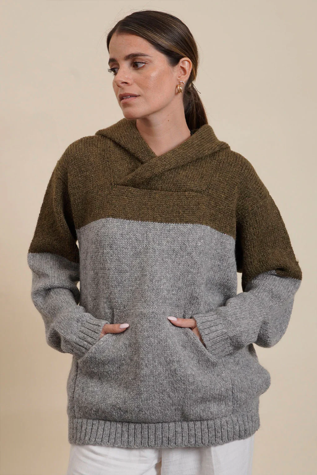 Coraline Alpaca Hoodie Pullover - Image 12