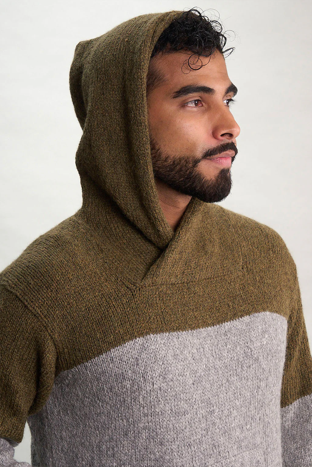 Corey Alpaca Hoodie Pullover - Image 11
