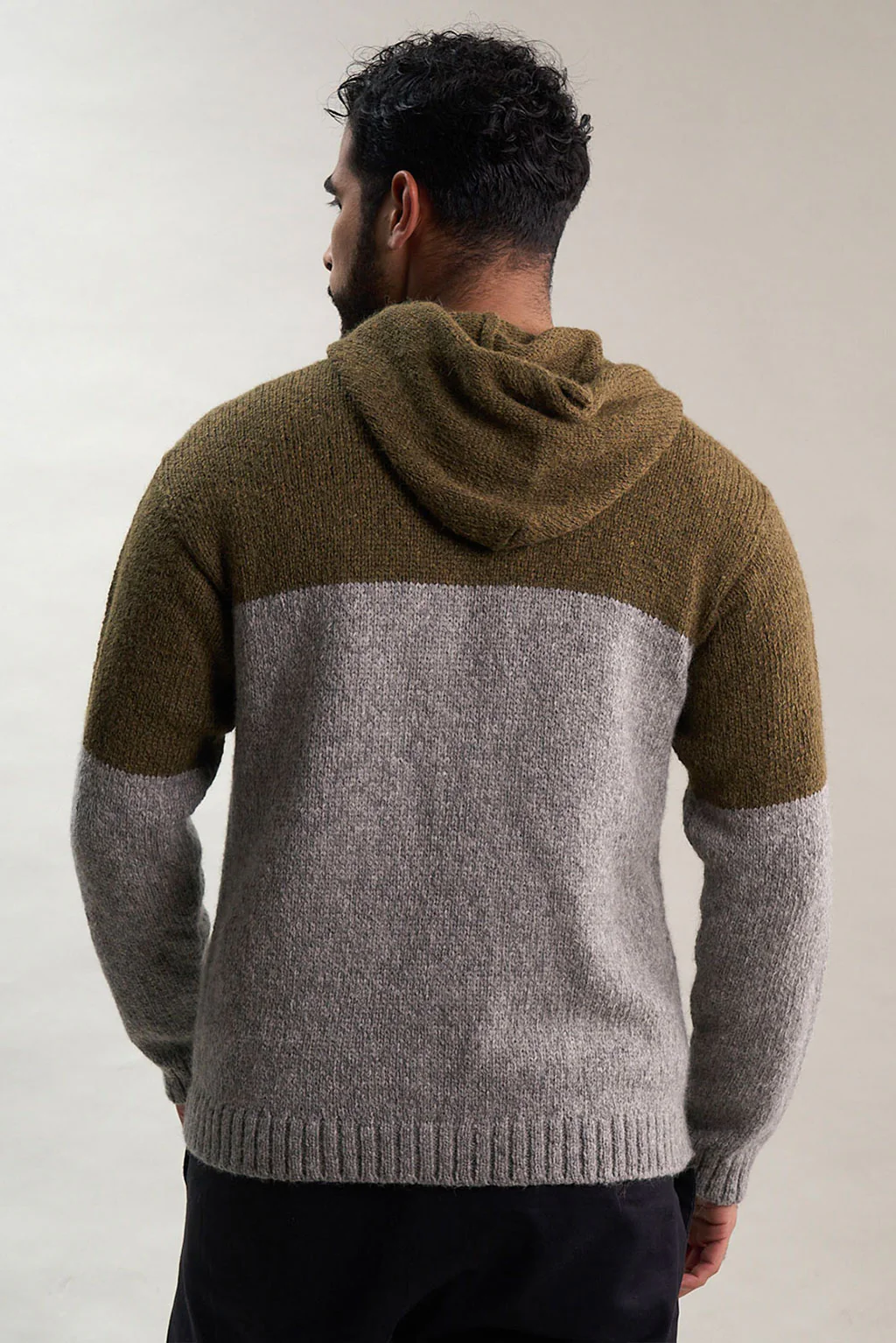 Corey Alpaca Hoodie Pullover - Image 9