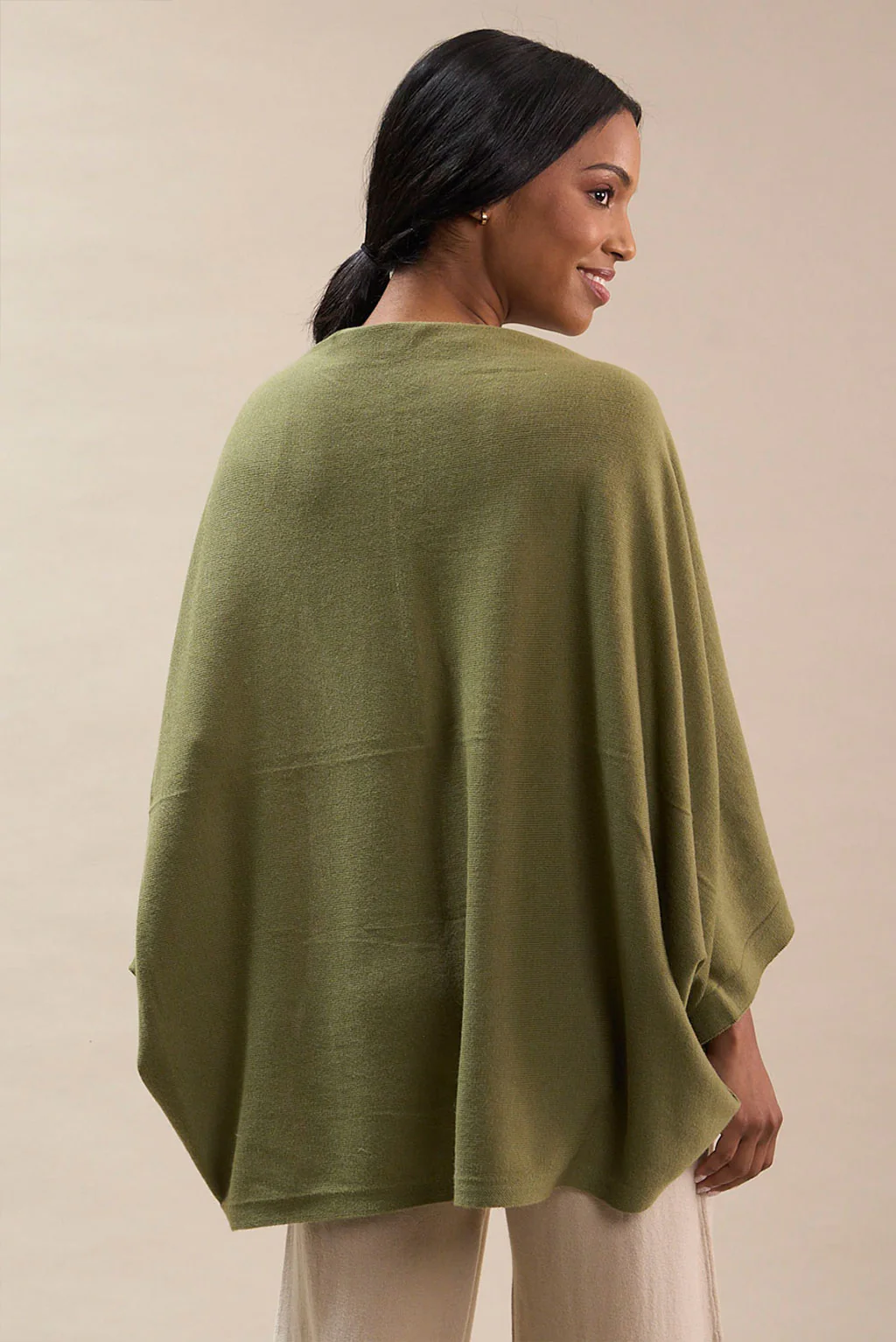 Dahlia Cotton & Alpaca Cape - Image 5
