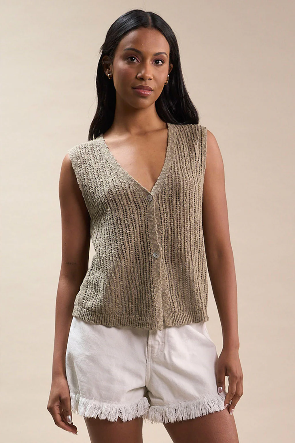 Daisy Cotton Vest - Image 11
