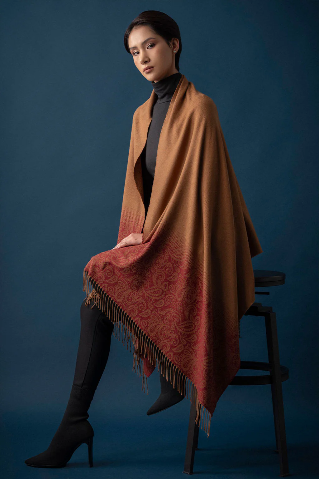 Davos 100% Vicuna Shawl