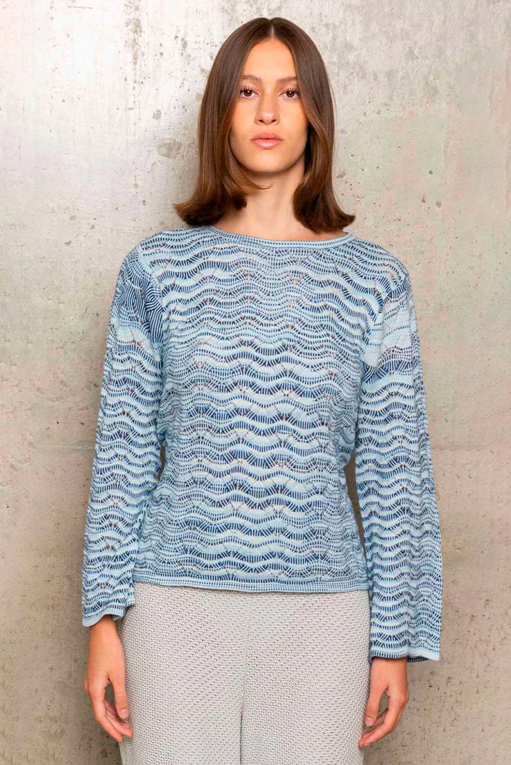 Deco Cotton Sweater