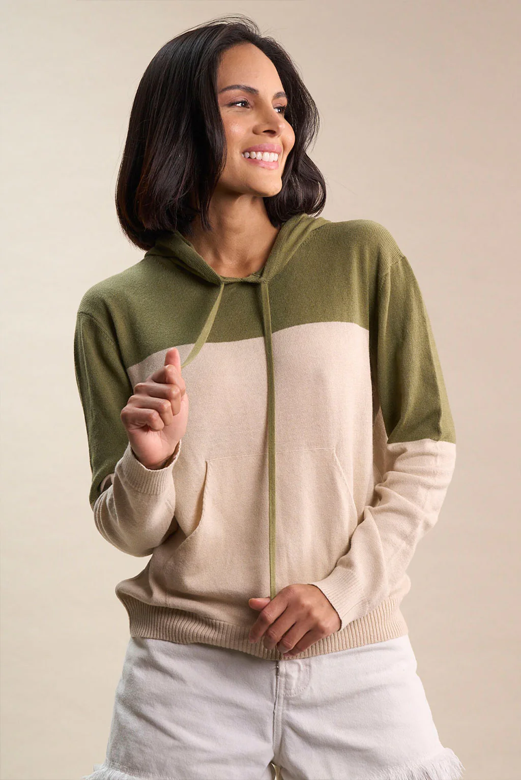 Demi Lightweight Cotton & Alpaca Hoodie